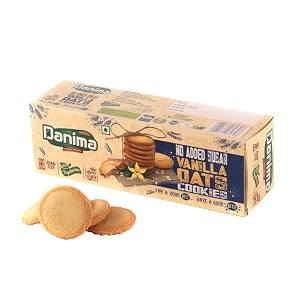 danima vanilla cookies no added sugar 52 oz  150 g