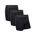 DANISH ENDURANCE Organic Cotton Boxer Briefs for Men, Trunks, 3 &amp; 6-Pack