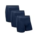 DANISH ENDURANCE Organic Cotton Boxer Briefs for Men, Trunks, 3 &amp; 6-Pack