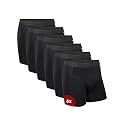 DANISH ENDURANCE Organic Cotton Boxer Briefs for Men, Trunks, 3 &amp; 6-Pack