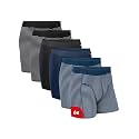 DANISH ENDURANCE Organic Cotton Boxer Briefs for Men, Trunks, 3 &amp; 6-Pack