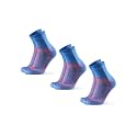 DANISH ENDURANCE Running Socks for Men &amp; Women, Quarter Socks, 3 &amp; 5-Pack