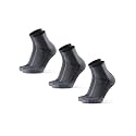 DANISH ENDURANCE Running Socks for Men & Women, Quarter Socks, 3 & 5-Pack