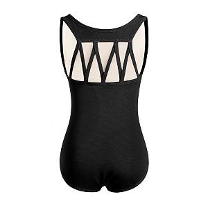 DANSHOW Tank Dance Leotards for GirlsBack M