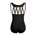 DANSHOW Tank Dance Leotards for GirlsBack M