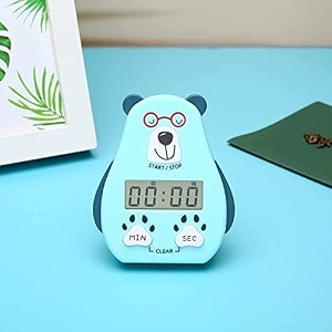 digital kitchen timer amp stopwatch large digits loud alarm kitchen timer magnetic countdown digital timer for teacher kids and elderly for classroom home work fitness cooking sky blue