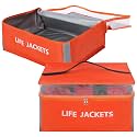 Dansydaisy 2 Pcs Life Jacket Storage Bag 6 Capacity Life Vest