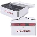 Dansydaisy 2 Pcs Life Jacket Storage Bag 6 Capacity Life Vest