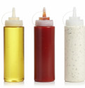 DAOME Plastic Sauce Squirt Bottle Condiment Squeeze