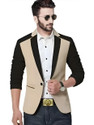 Darbar In Men Solid Single Breasted Casual