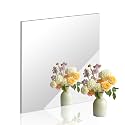 16x16 in Acrylic Mirror Sheet for Wall, 2.5mm Plastic Wall Mirror