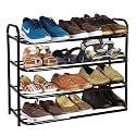 DAREV Heavy Metal Shoe Rack 4 Shelves