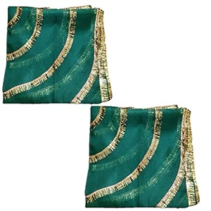 dargah chaddarchadarchunari for ajmer sharif - green 2 cotton