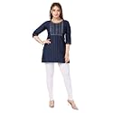 DARIKA Denim Kurtis for Women in Small