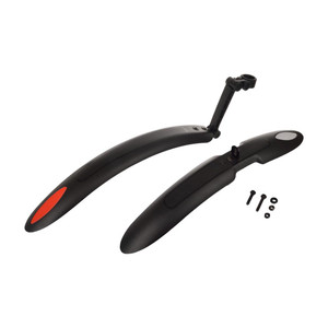 dark horse bicycle bolt -x adjustable reflective mudguardfender clip-on front  rear fender