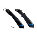 Dark Horse Bicycle MX2 Mudguard Fits 24,26, In Built Carrier Cycles, NEW Metal Clip Model Clip-on Front & Rear Fender