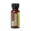 Eco Bandage Concealing Antiseptic Liquid Bandage, Waterproof, Brush-On for Cuts, Scrapes, Burns &amp; Blisters, Latex Free, Dye Free, Dermatologist Recommended, 0.3 fl oz (Mocha - Dark Skin Tone)