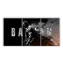 Dark Vigilante Superhero Inspired 3-Split Wall Poster