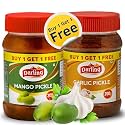 Darling Pickles Combo(Buy 1 Get 1): Garlic Pickle 200 g + Mango Pickle 200g | Traditional Pickles | Traditional South Indian Taste |
