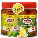 Darling Pickles Combo: Mango Pickle 200g + Lemon pickle 200 g (Buy 1 Get 1 Free)| 200g Pickles | Traditional Pickles | Traditional South Indian Taste |