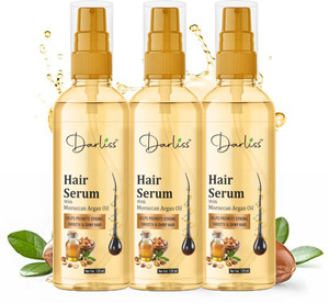 darliss hair serum with moroccan argan oil suitable for men and women