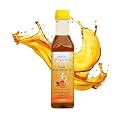 Darsa Organics Cold-Pressed Mustard Oil 16.9 oz (500ml) – USDA Organic, Unrefined & Chemical-Free, Rich in Vitamin E & Omega-3, Great for Hair & Skin Care, Natural Massage & Remedies