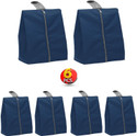DARSHANAM WORLD Shoe Pouch (Blue)