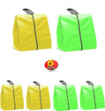 DARSHANAM WORLD Shoe Pouch (Yellow, Green)