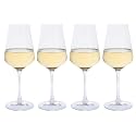 Dartington Crystal Premium Cheers Red Wine Glasses, Hand Blown Burgundy Glasses-Finest Crystal, Light, Ultra-Thin for Best Wine Tasting, Set of 4, 350ML