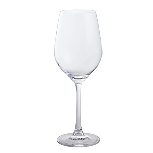 dartington premium crystal white wine glasses set of 2 360ml lead-free crystal wine glass set for crisp whites  gifts for housewarming christmas wedding  handcrafted in england