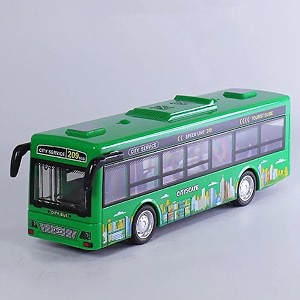 bus toy for kids plastic school bus toy with light music open door collection friction buses toys for boy kids blue
