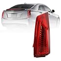 Dasbecan Passenger Side Taillight Compatible with 2013-18 Cadillac ATS