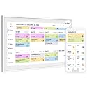 DASFIWO 15.6 Inch Smart Digital Calendar, Wall Electronic Calendar, 1920 * 1080 IPS Full HD Touch Screen Display for Family Meal Planner Support - Seamless Scheduling, Gifts for Women, Mom