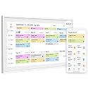 10.1 Inch Smart Digital Calendar, Electronic Desk Calendar, 1920 * 1080 IPS Full HD Touch Screen Display for Family Meal Planner Support - Seamless Scheduling