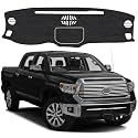 Dash Cover Mat Compatible with Toyota Tundra 2014-2021 Non-Slip Dashboard Cover Mat Sunshade UV Rays Protector Interior Accessories