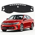 Dash Cover Mat for Kia Optima 2016-2020 Non-Slip Dashboard Cover Mat Sunshade UV Rays Protector Interior Accessories