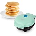 Dash Mini Maker Griddle, 4 Inch Nonstick Cooking Surface, Aqua