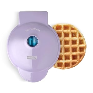 dash mini waffle maker machine 350w  no1 in usa waffle machine  waffle iron with non stick dual side plate  4 inch mini waffle maker for home amp kids aqua red