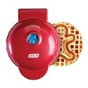 Dash Mini Waffle Maker Machine 350W | No.1 in USA Waffle Machine | Waffle iron with Non Stick, Dual Side Plate | 4 inch mini waffle maker for home &amp; Kids (Gingerbread Shape)