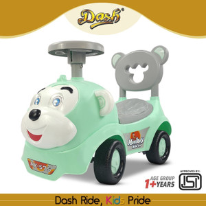 dash monkey ride-on car with backrest  under-seat storage for 13 years kids rideons  wagons non battery operated ride on