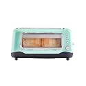 Dash Bread toaster 2 Slice with Extra Wide Slot | 1100W Pop up toaster 2 slices Automatic | 7 Browning Levels with Defrost &amp; Reheat | Removable Crumb Tray | Aqua 1100 Watts