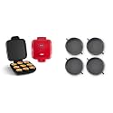 Dash Sous Vide Style Family Size Egg Bite Maker & Deluxe Sous Vide Style Silicone Egg Cups for Family Size Egg Bite Maker – 4-Inch Diameter