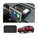 Dashboard Organizer for 2026 Toyota RAV4 (10.5" Screen，Not for 12.9"), Silicone Behind Screen Storage Box, Non-Slip Dash Storage Case for Sunglasses Keys & Cards, Car Tray for 6th RAV-4,Car Essentials