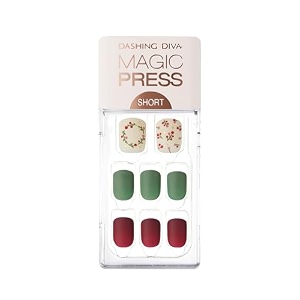 dashing diva magicpress burgundy shine  day to night  short square shaped press on nails  long lasting very you