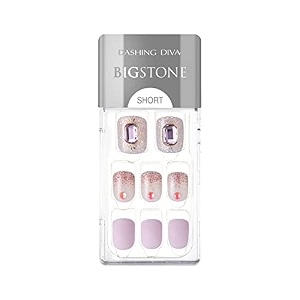 dashing diva magicpress burgundy shine  day to night  short square shaped press on nails  long lasting awesome lila