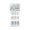 DASHING DIVA MAGICPRESS | Day to Night | Short, Square Shaped Press On Nails | Long Lasting (Sky Dream)
