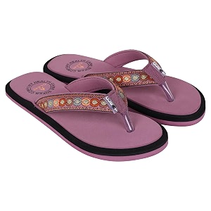 Dashny Womens Comfortable Flip Flops Soft