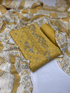 dastoori Pure Cotton Printed Salwar Suit Material