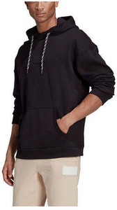 datalact men full sleeve solid hooded sweatshirt