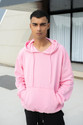 Datalact Men Full Sleeve Solid Hooded Sweatshirt